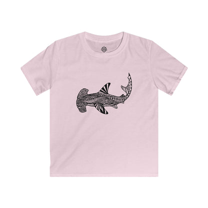 Ventangle Hammerhead Kids - Soft Style U.S. Cotton T-Shirt