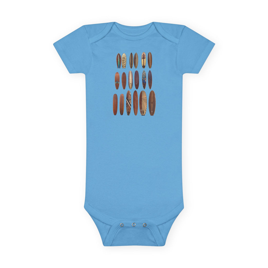 Ventana Wooden Surfboards - Baby Short Sleeve 100% Cotton Onesie