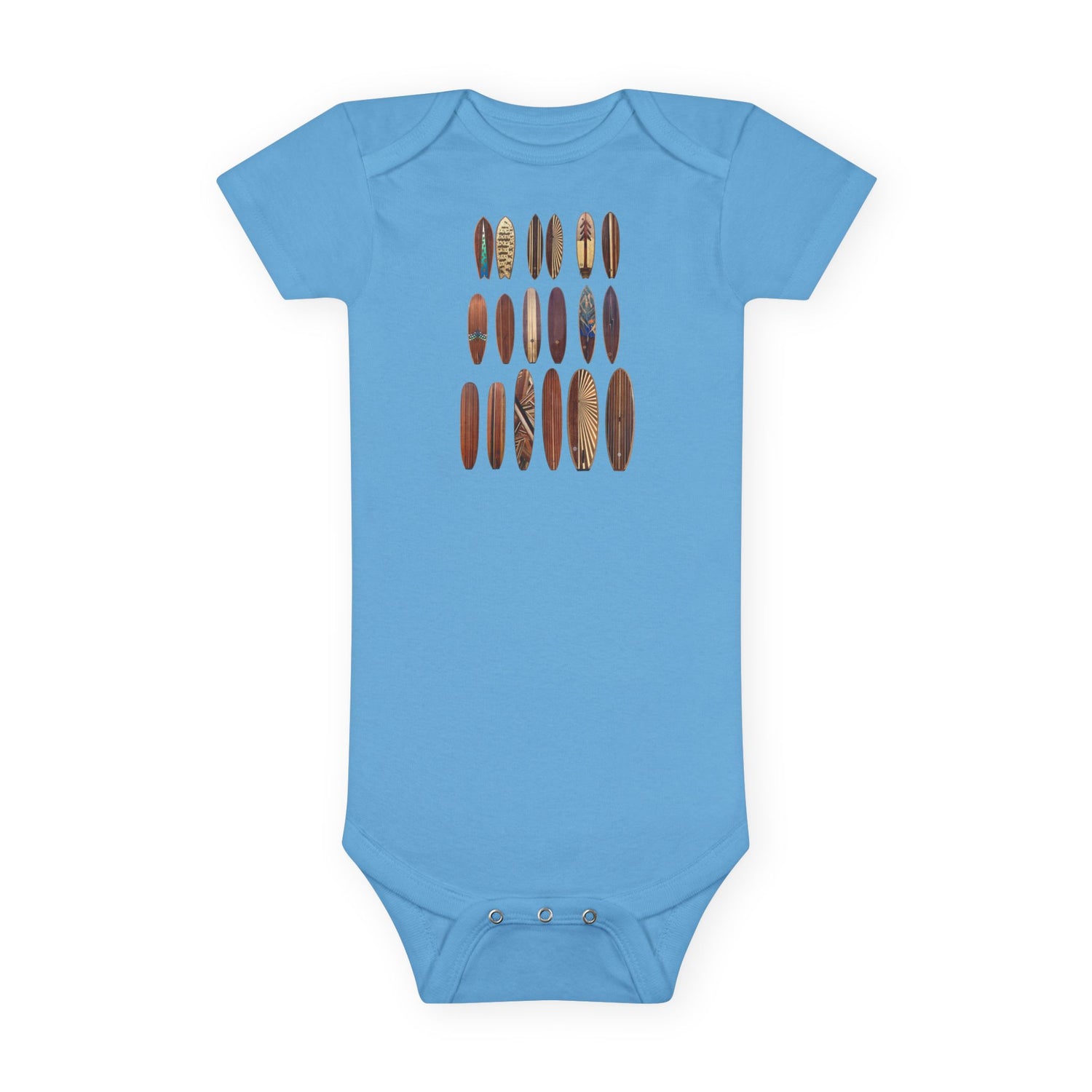 Ventana Wooden Surfboards - Baby Short Sleeve 100% Cotton Onesie