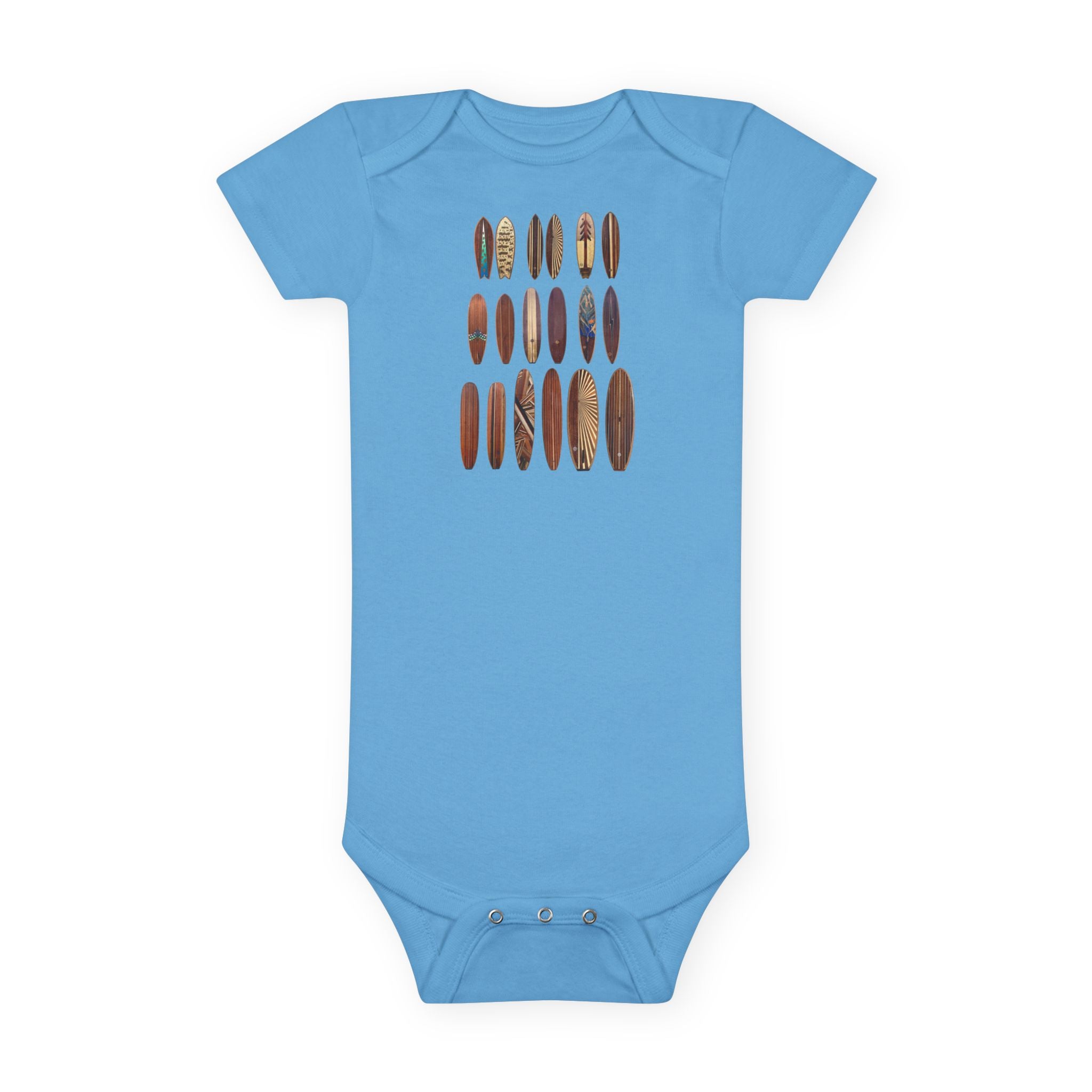 Ventana Wooden Surfboards - Baby Short Sleeve 100% Cotton Onesie