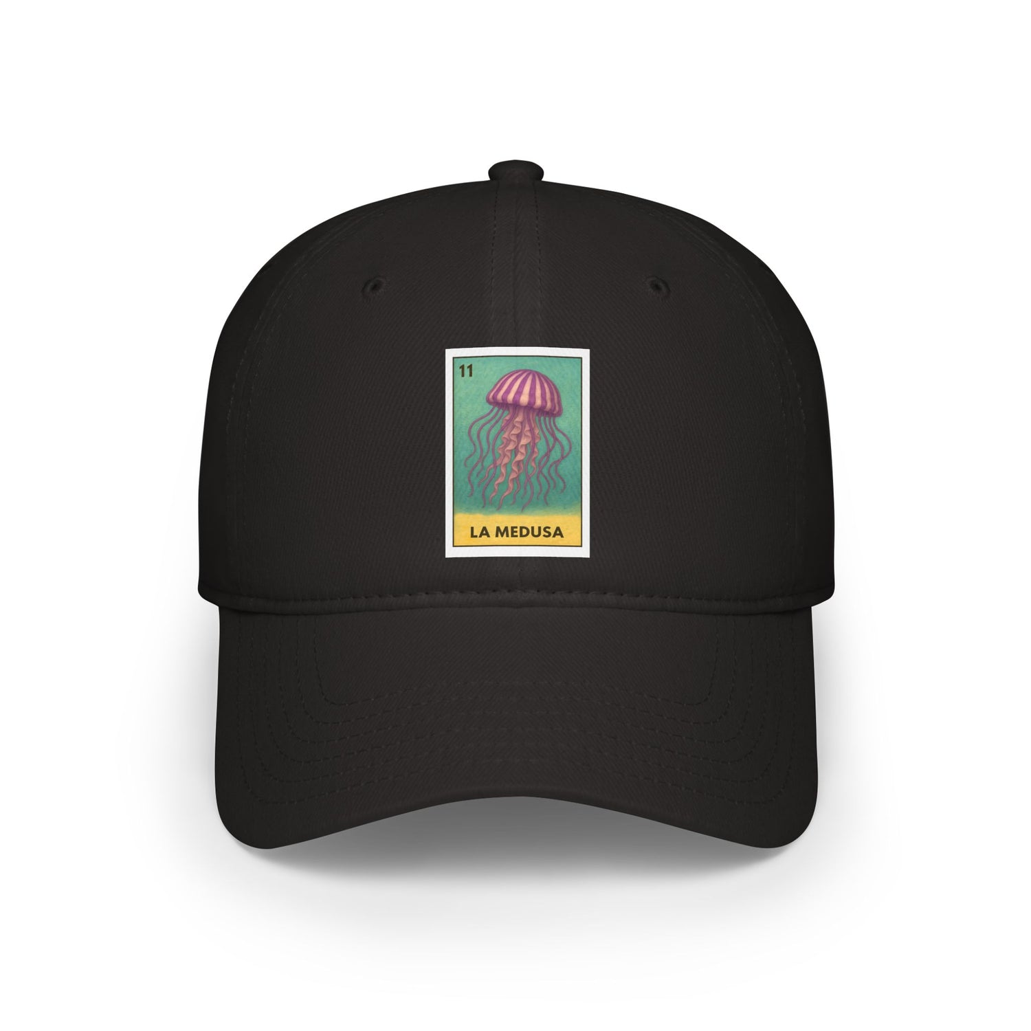 Sea Jelly Lotería Unisex - 100% Cotton Baseball Cap (La Medusa)