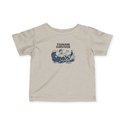 Tsunami Survivor - Infant 100% Cotton T-Shirt