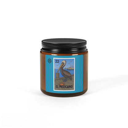 Pelican Lotería - Scented Soy Candle (El Pelícano)