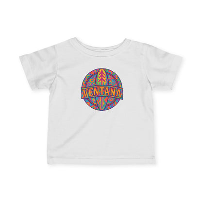 Ventana Psychedelic Treefish Logo - Infant 100% Cotton T-Shirt