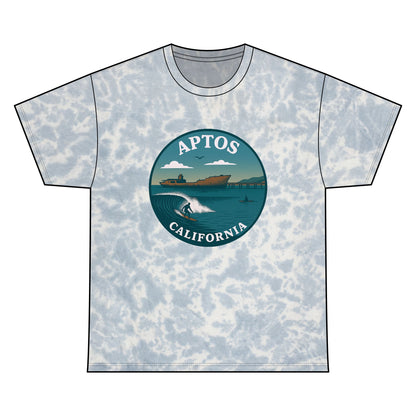 Aptos California Classic Unisex Tie Dye - 100% Cotton T-Shirt