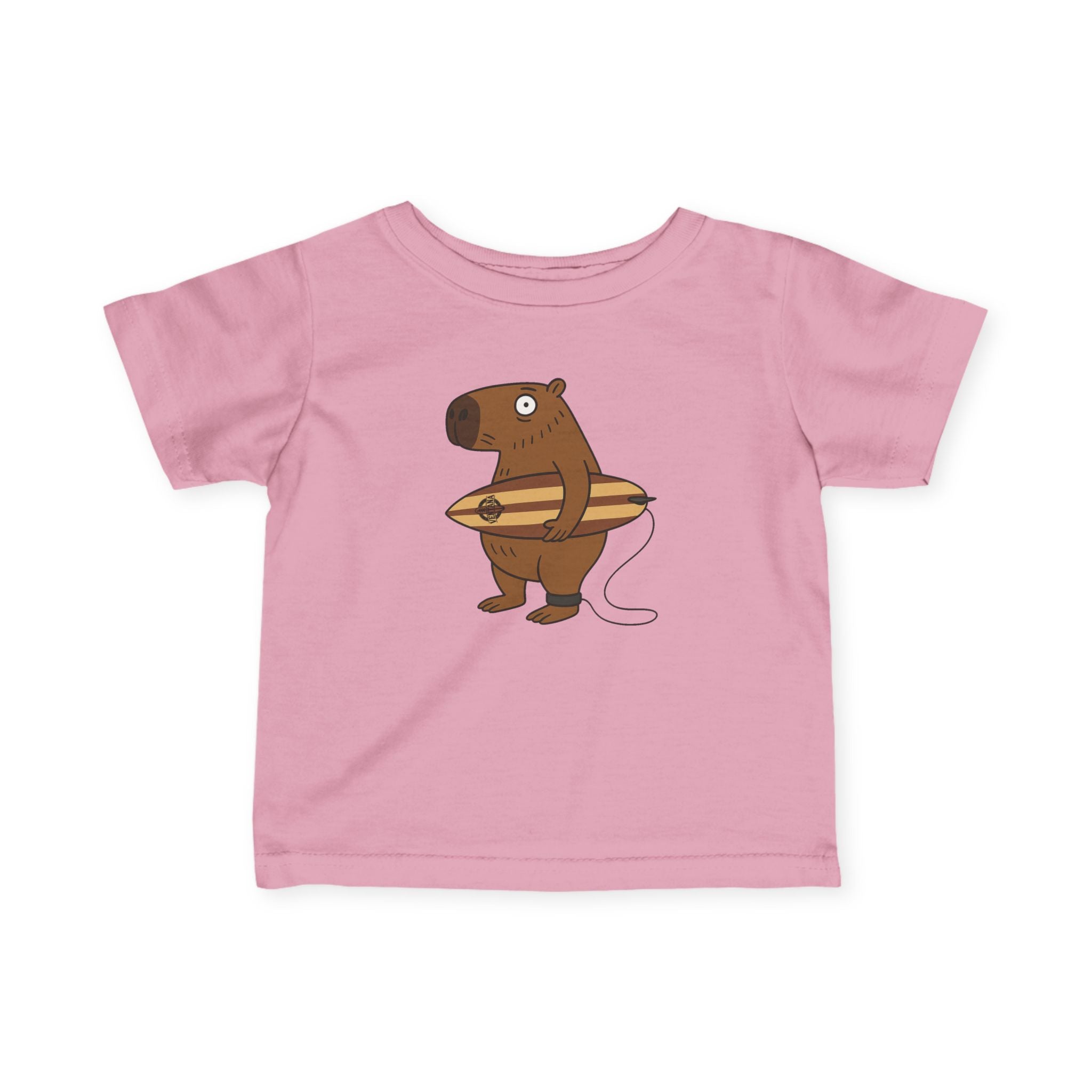 Capybara Surfer - Infant 100% Cotton T-Shirt
