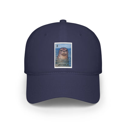 Seal Lotería Unisex - 100% Cotton Baseball Cap (La Foca)