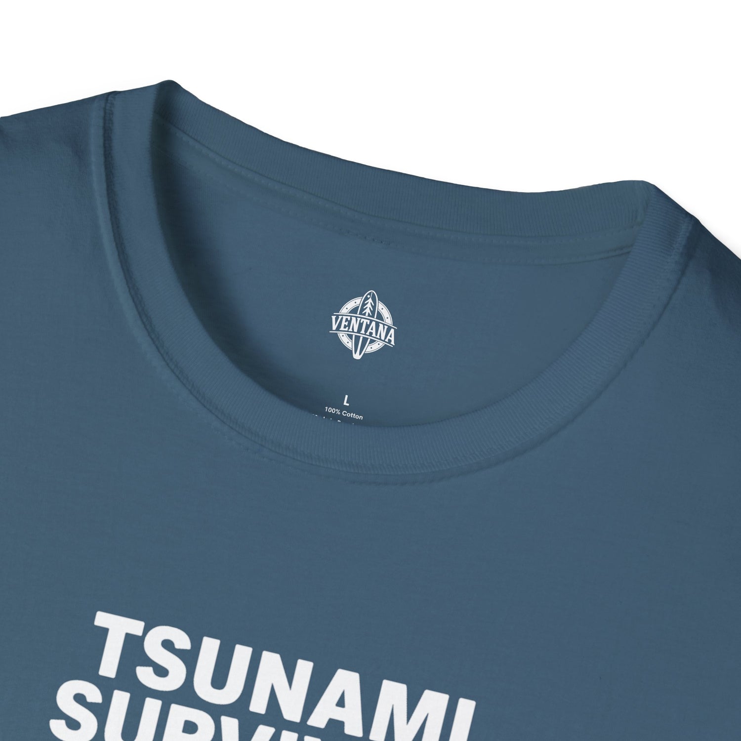 Tsunami Survivor Unisex - Soft Style U.S. Cotton T-Shirt