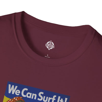 Rosie the Surfer Unisex - Soft Style U.S. Cotton T-Shirt