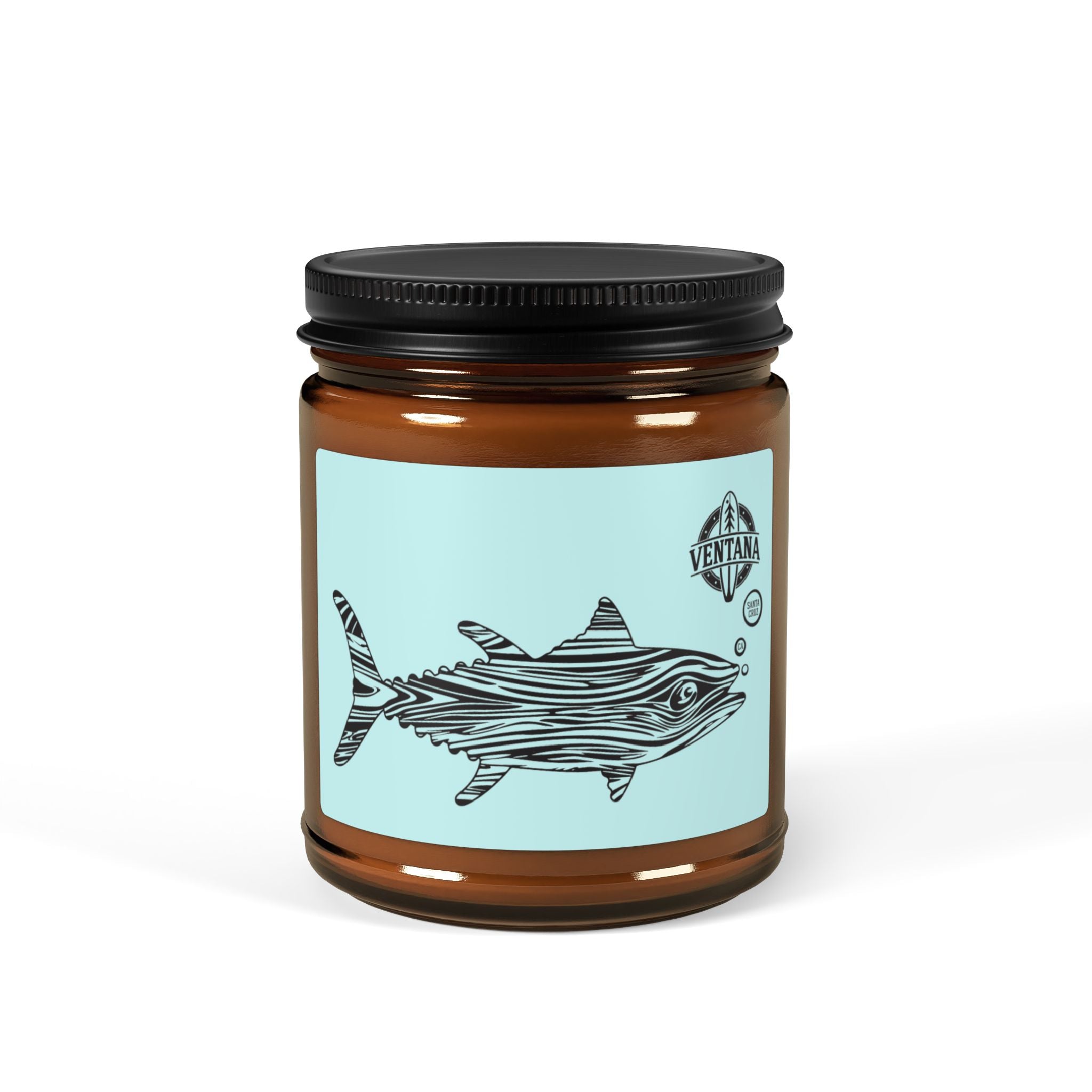 Ventana Wooden Fish - Scented Soy Candle