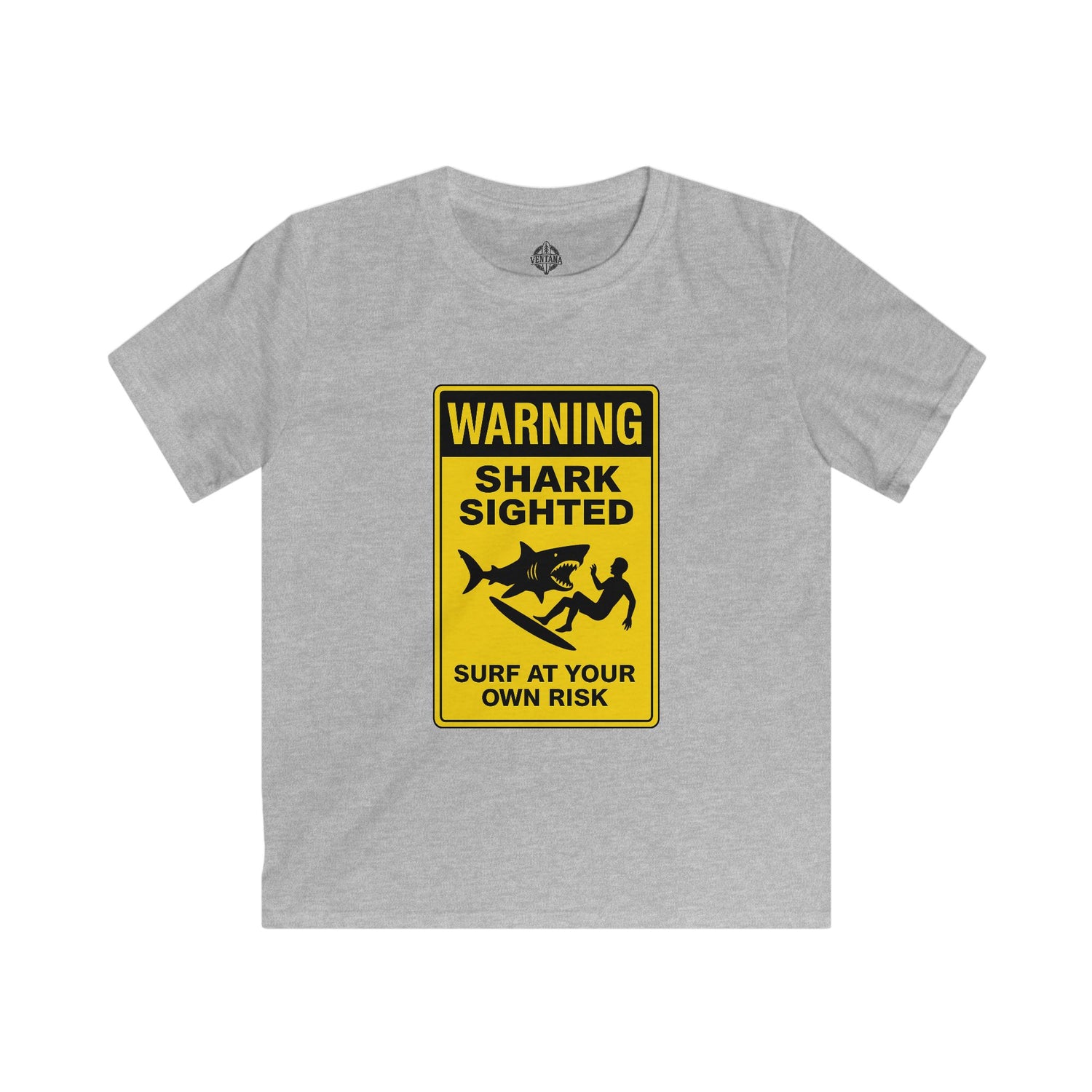 Shark Sighted Kids - Soft Style U.S. Cotton T-Shirt