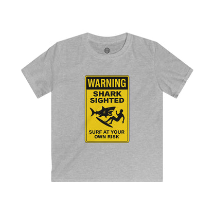 Shark Sighted Kids - Soft Style U.S. Cotton T-Shirt