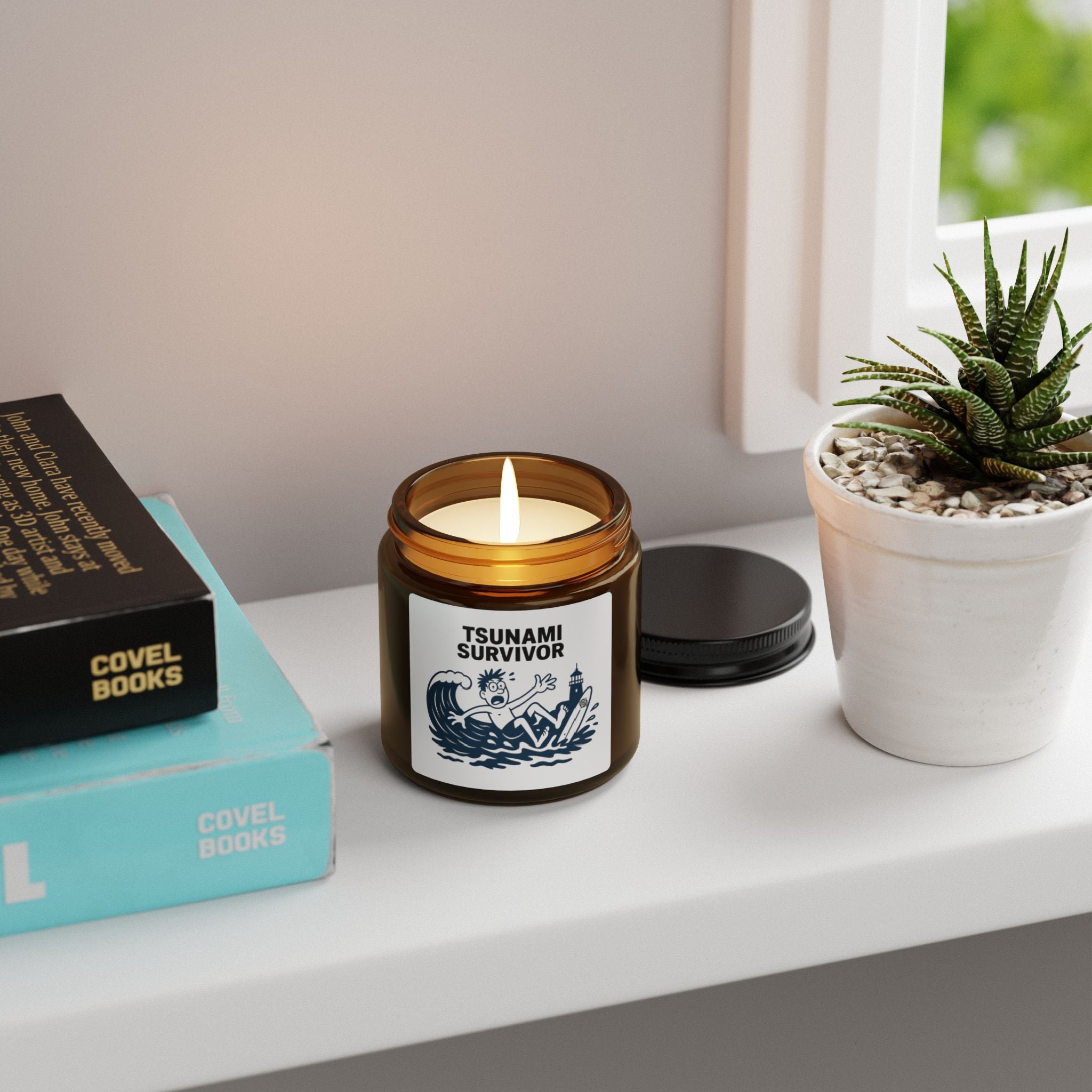 Tsunami Survivor - Scented Soy Candle