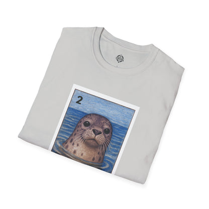 Seal Lotería Unisex - Soft Style U.S. Cotton T-Shirt