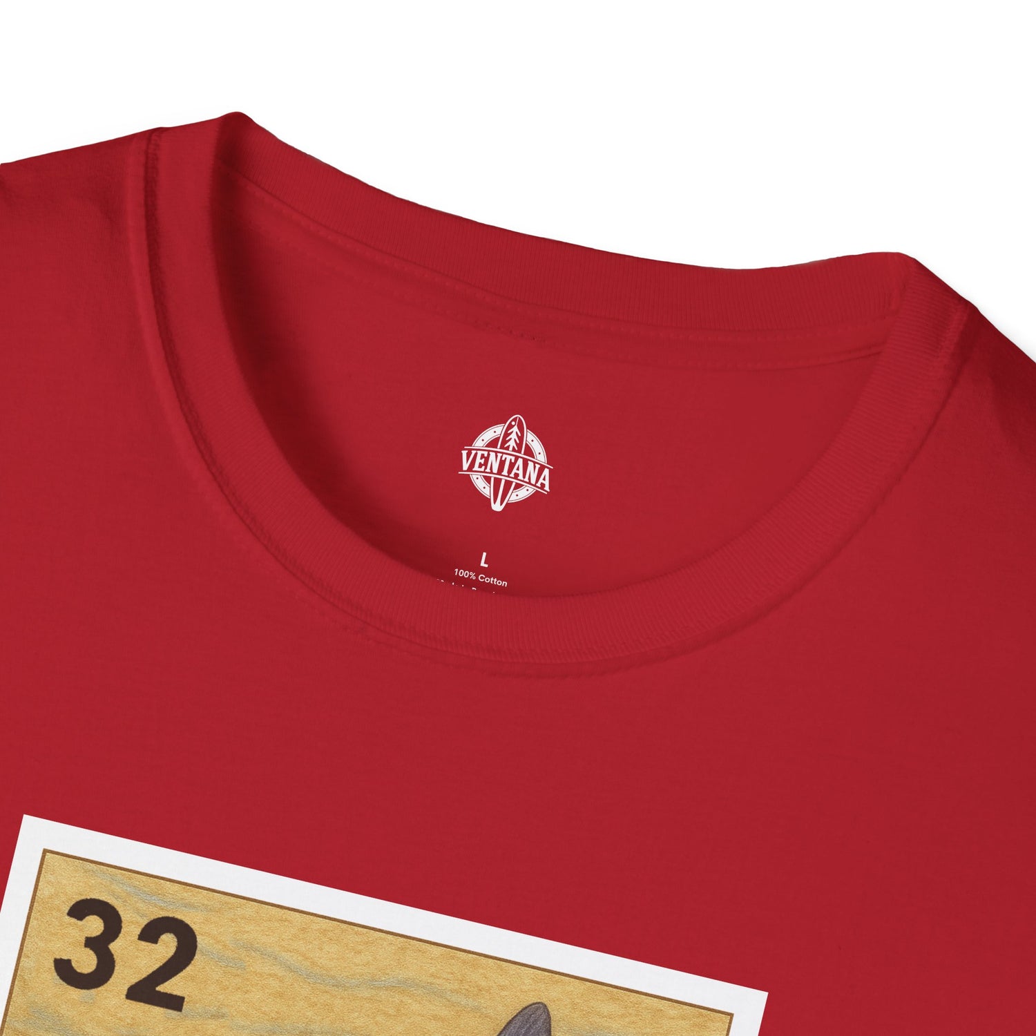 Sunfish Lotería Unisex - Soft Style U.S. Cotton T-Shirt (El Pez Luna)