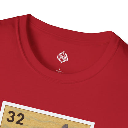 Sunfish Lotería Unisex - Soft Style U.S. Cotton T-Shirt (El Pez Luna)