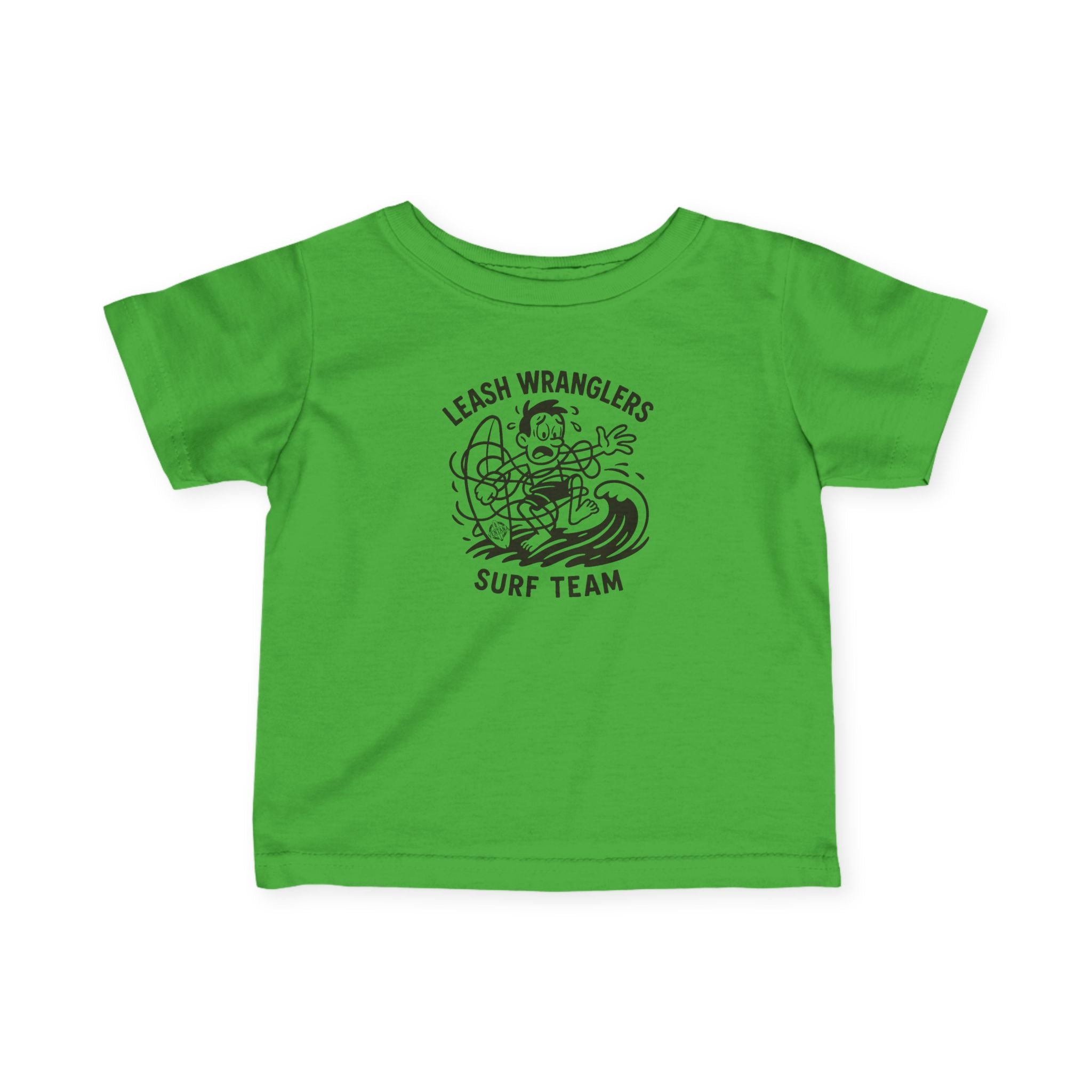 Leash Wranglers Surf Team - Infant 100% Cotton T-Shirt
