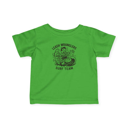 Leash Wranglers Surf Team - Infant 100% Cotton T-Shirt