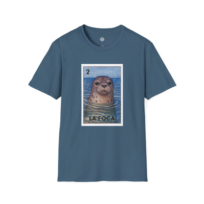 Seal Lotería Unisex - Soft Style U.S. Cotton T-Shirt