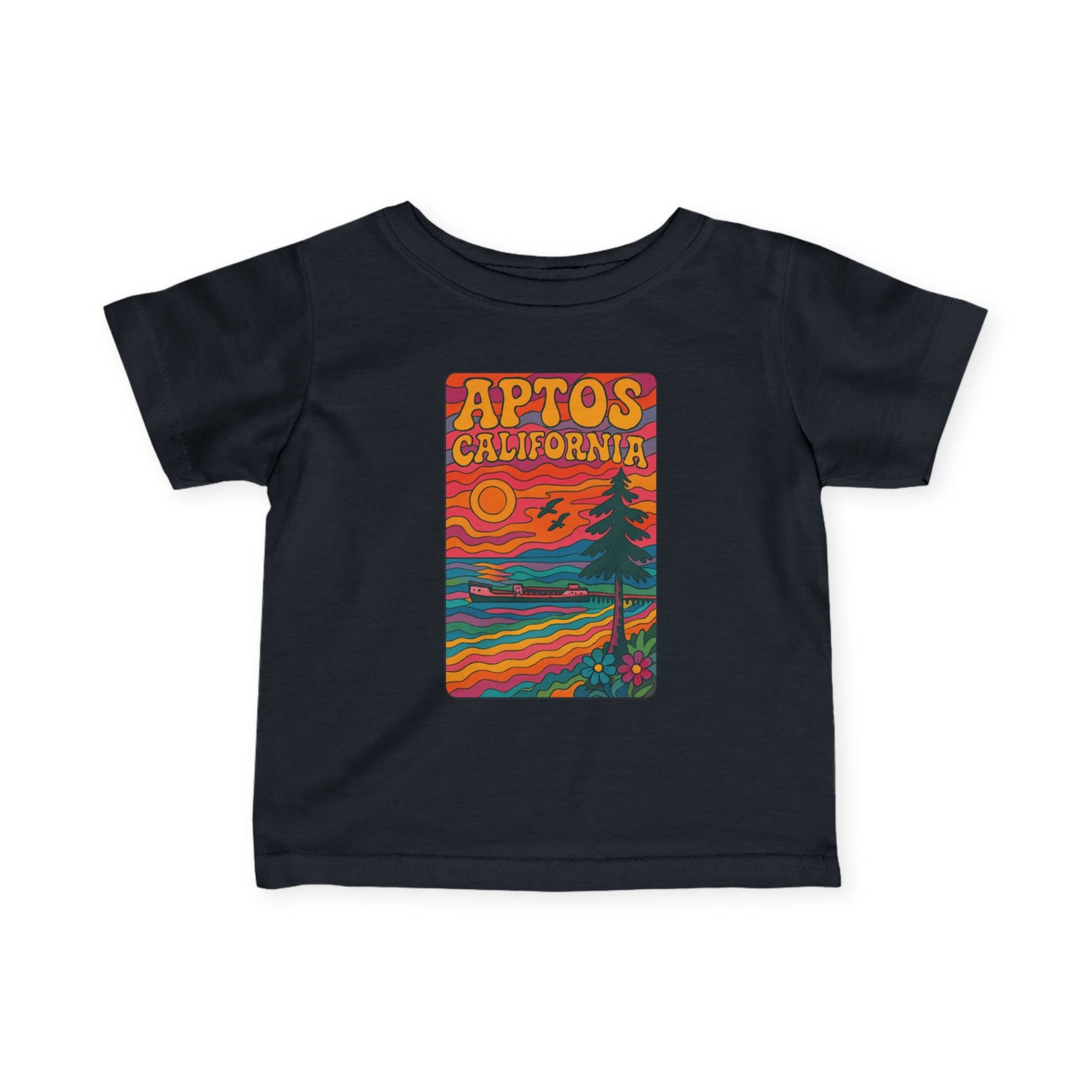Aptos California Psychedelic - Infant 100% Cotton T-Shirt