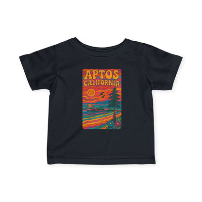 Aptos California Psychedelic - Infant 100% Cotton T-Shirt