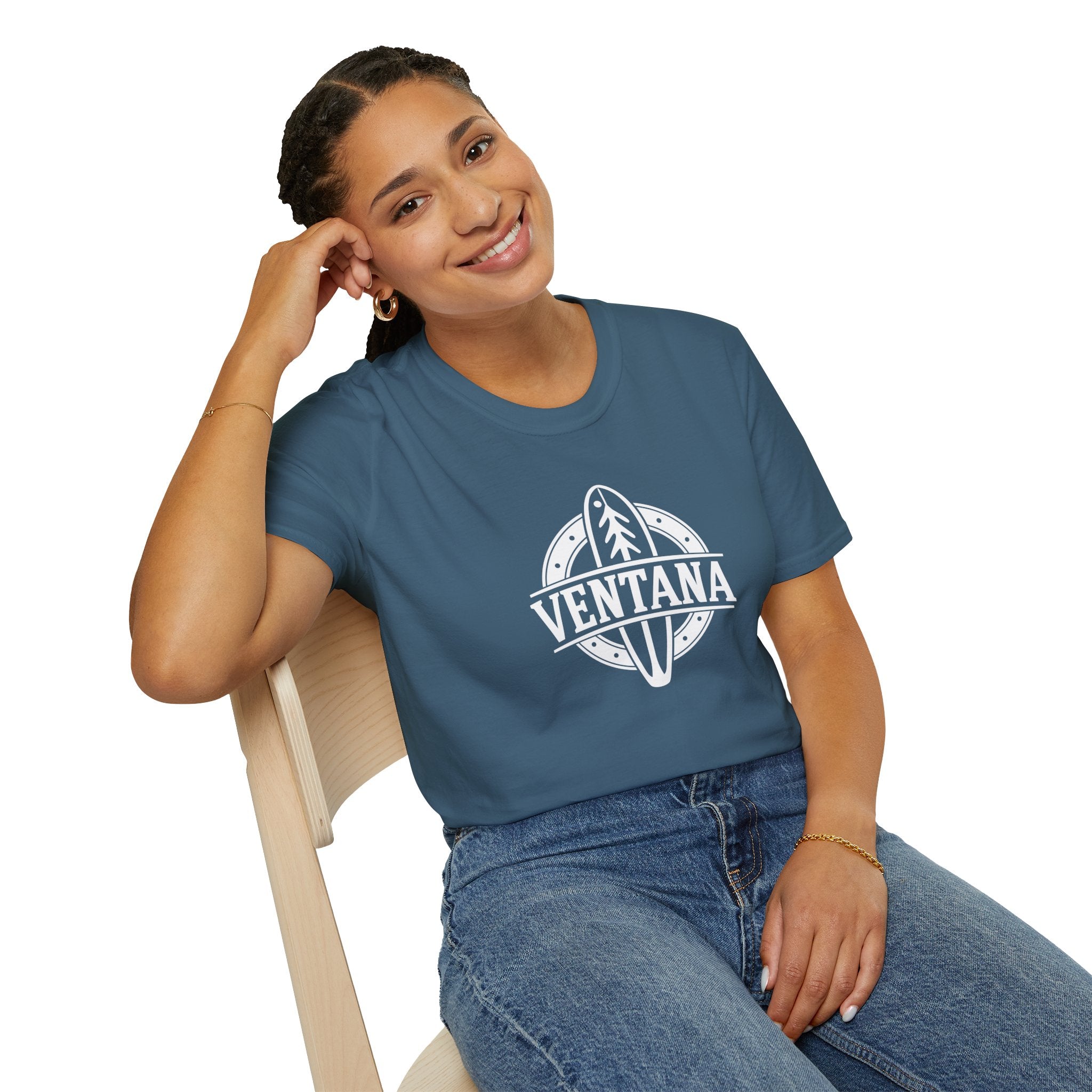 Ventana Treefish Logo Unisex - Soft Style U.S. Cotton T-Shirt