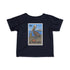 Navy t-shirt with &