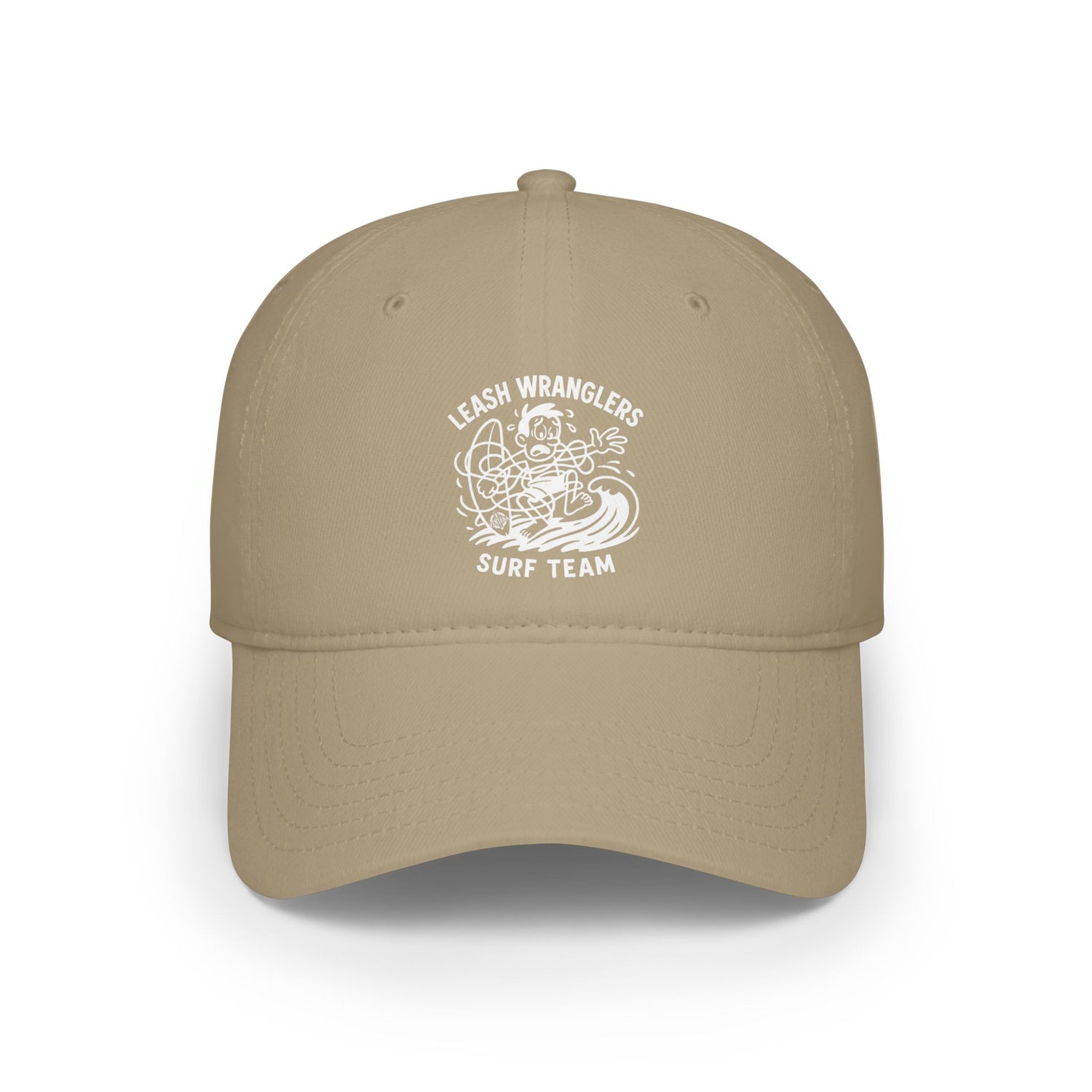 Leash Wranglers Surf Team Unisex - 100% Cotton Baseball Cap