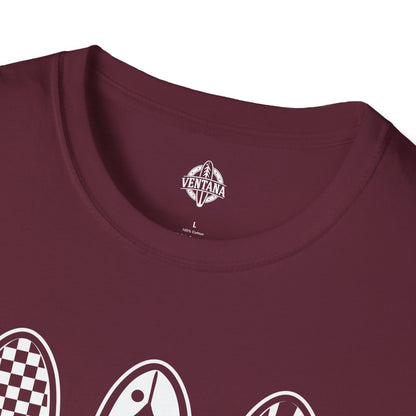 Ventana Three Board Unisex - Soft Style U.S. Cotton T-Shirt