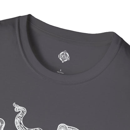 Ventangle Octopus Unisex - Soft Style U.S. Cotton T-Shirt