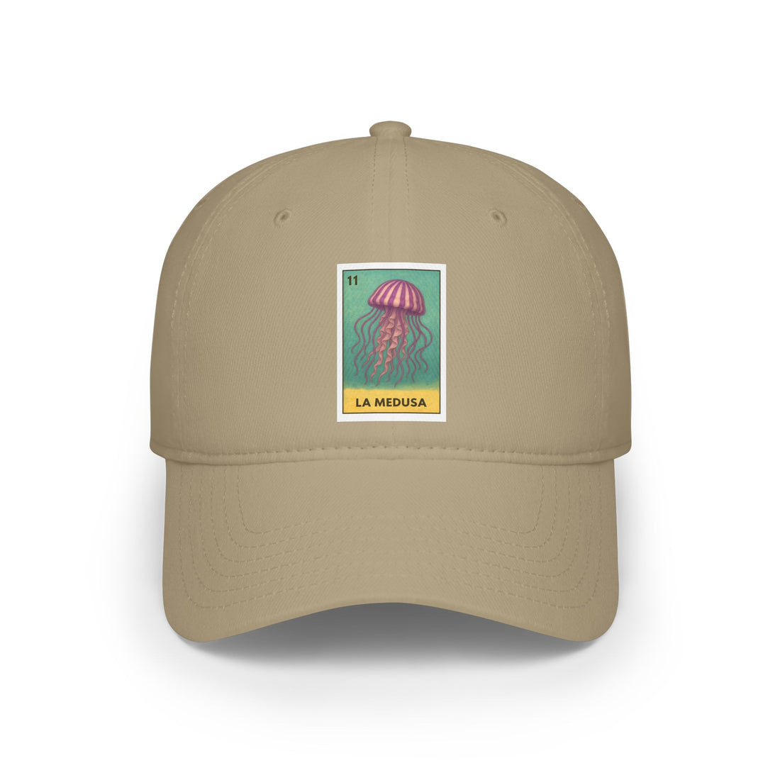 Sea Jelly Lotería Unisex - 100% Cotton Baseball Cap (La Medusa)