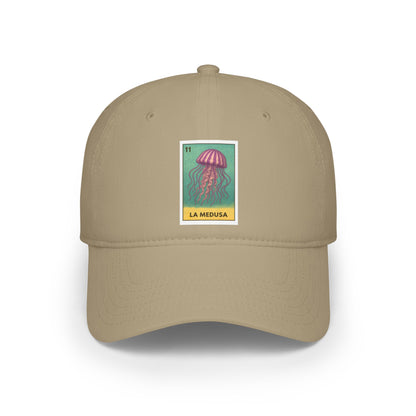Sea Jelly Lotería Unisex - 100% Cotton Baseball Cap (La Medusa)