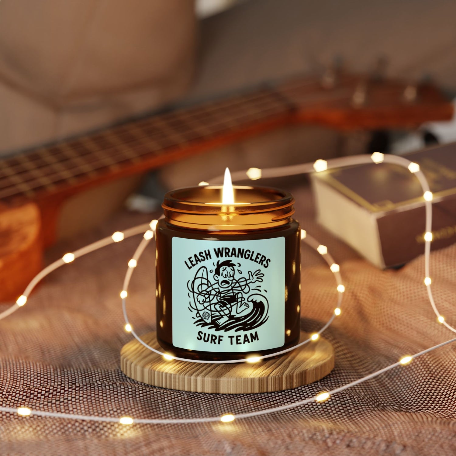 Leash Wranglers Surf Team - Scented Soy Candle