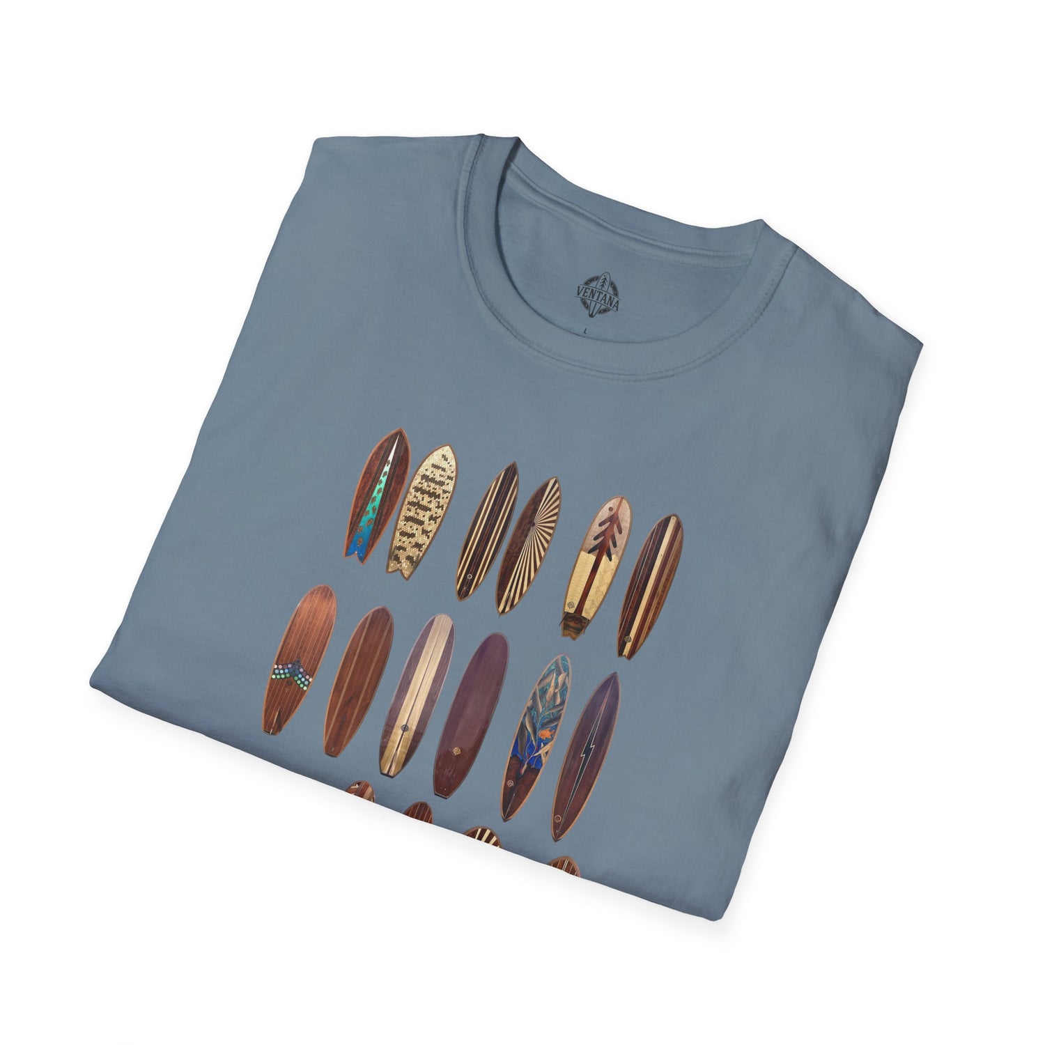 Ventana Wooden Surfboards Unisex - Soft Style U.S. Cotton T-Shirt