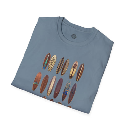 Ventana Wooden Surfboards Unisex - Soft Style U.S. Cotton T-Shirt