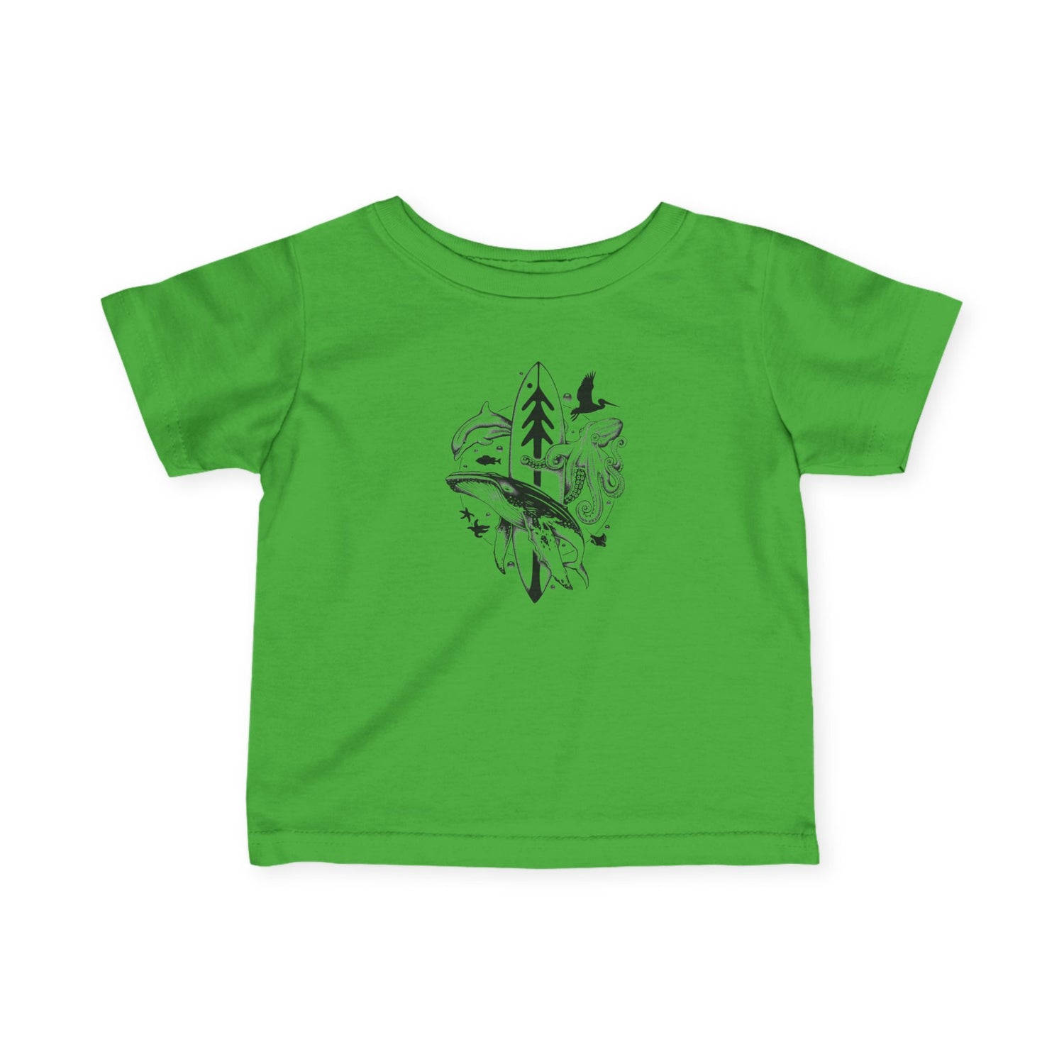 Ventana Monterey Bay by Thiago Bianchini - Infant 100% Cotton T-Shirt
