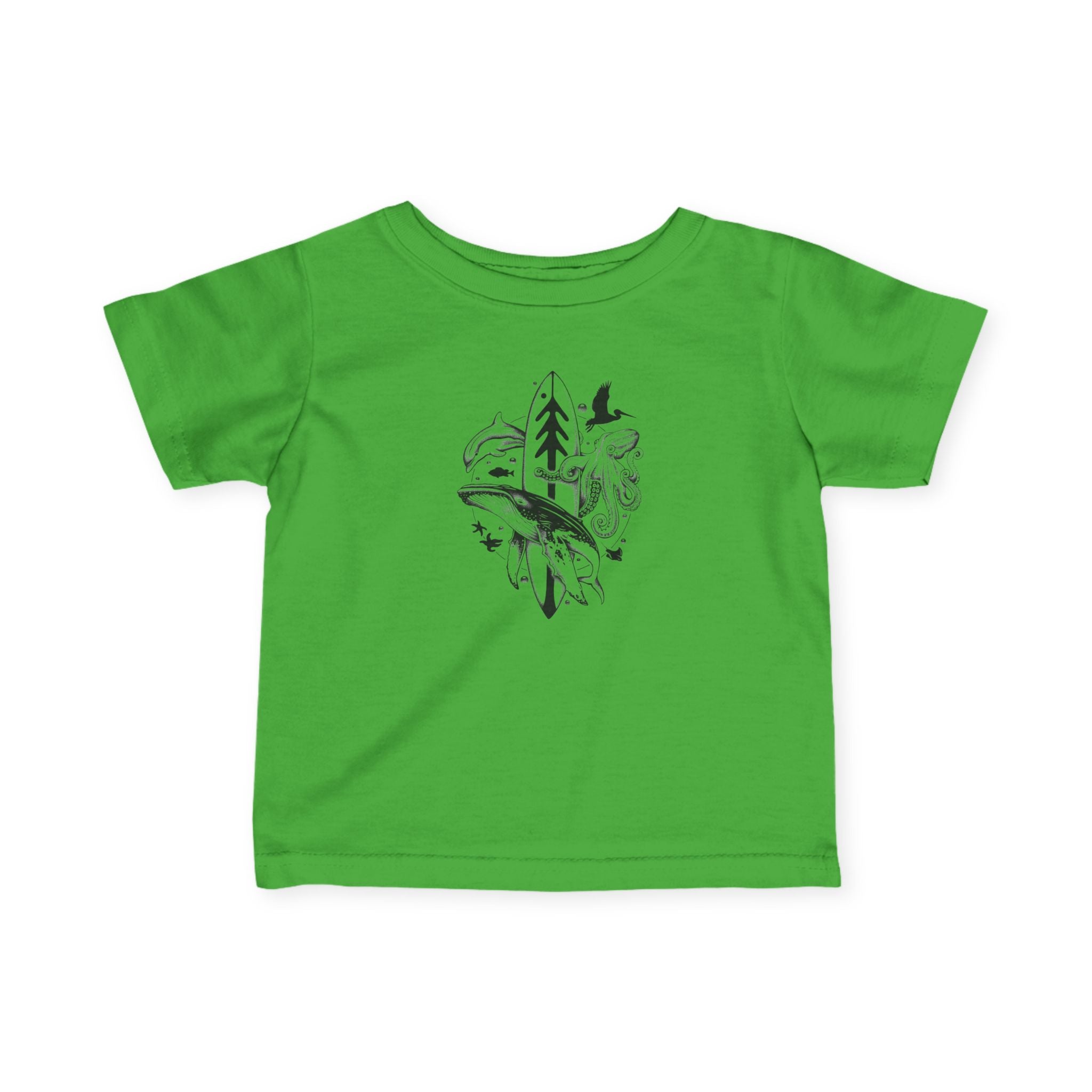 Ventana Monterey Bay by Thiago Bianchini - Infant 100% Cotton T-Shirt