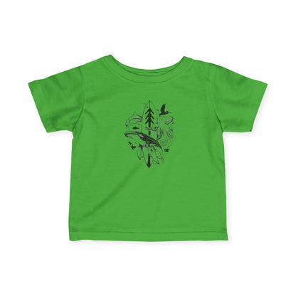 Ventana Monterey Bay by Thiago Bianchini - Infant 100% Cotton T-Shirt
