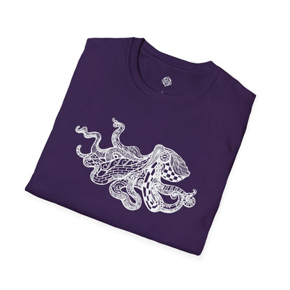 Ventangle Octopus Unisex - Soft Style U.S. Cotton T-Shirt