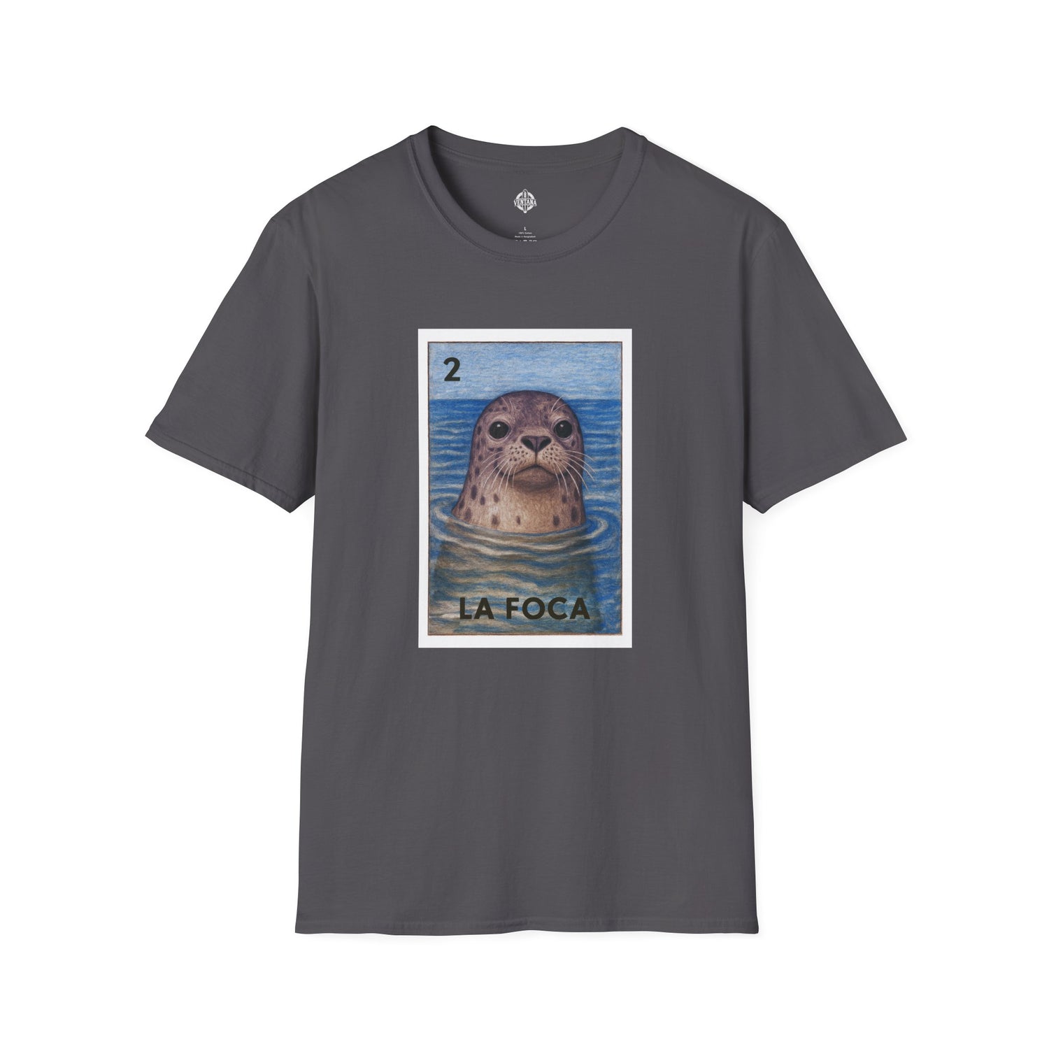 Seal Lotería Unisex - Soft Style U.S. Cotton T-Shirt