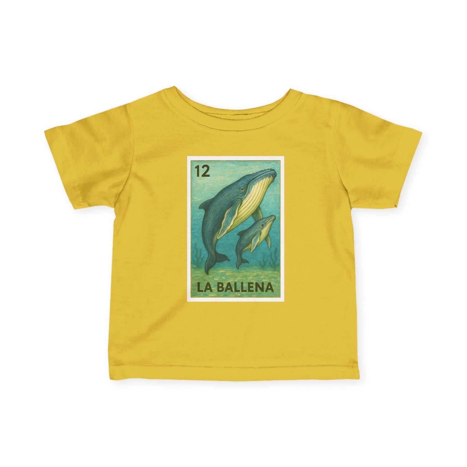Whale Lotería - Infant 100% Cotton T-Shirt (La Ballena)