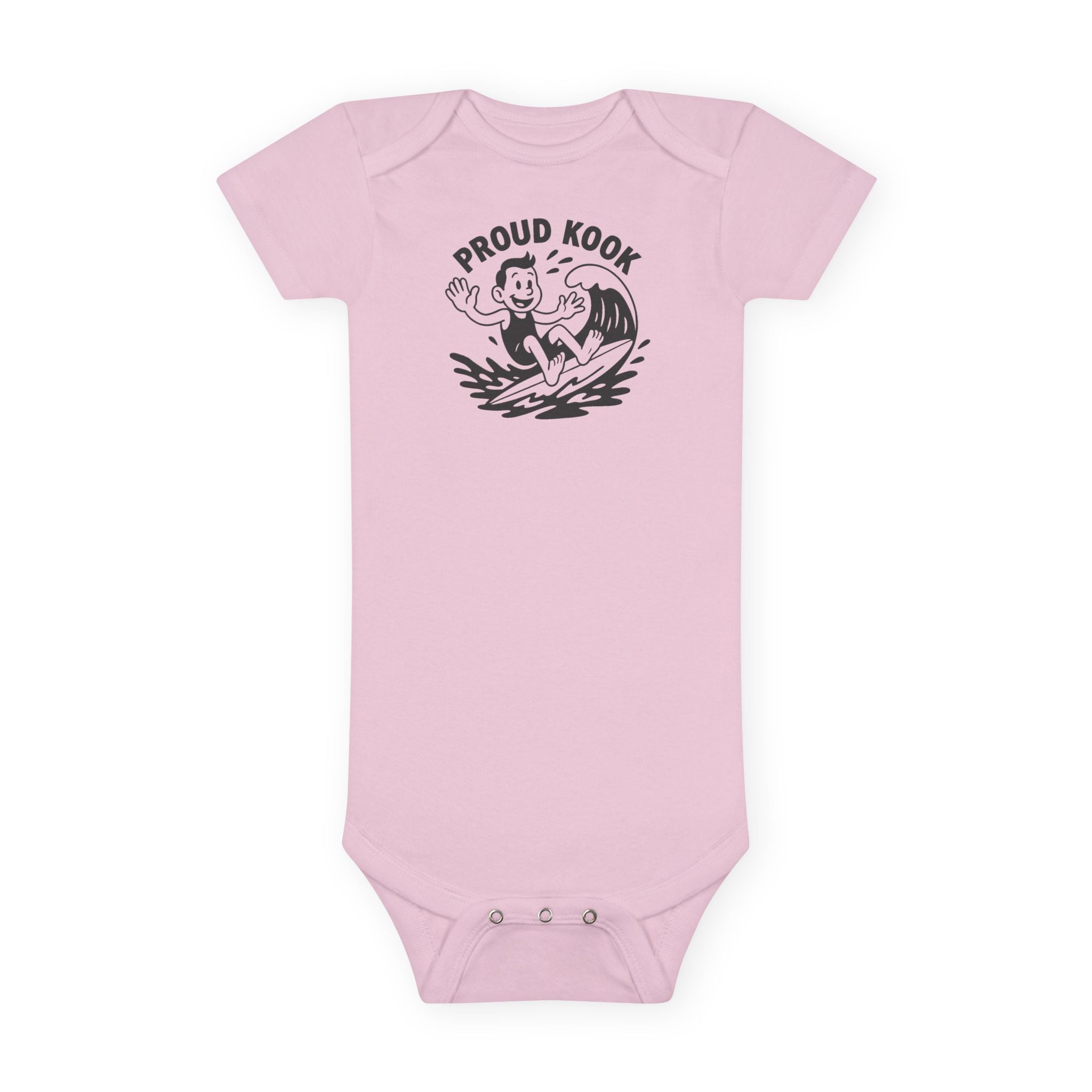 Proud Kook - Baby Short Sleeve 100% Cotton Onesie