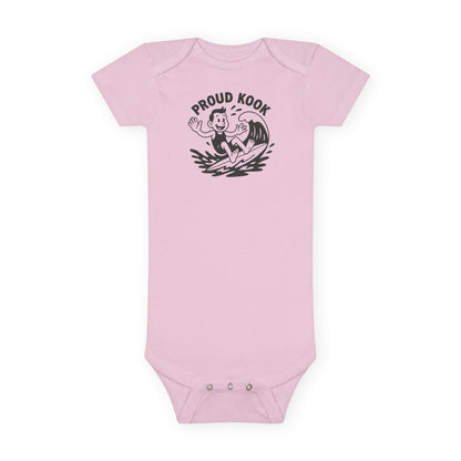 Proud Kook - Baby Short Sleeve 100% Cotton Onesie