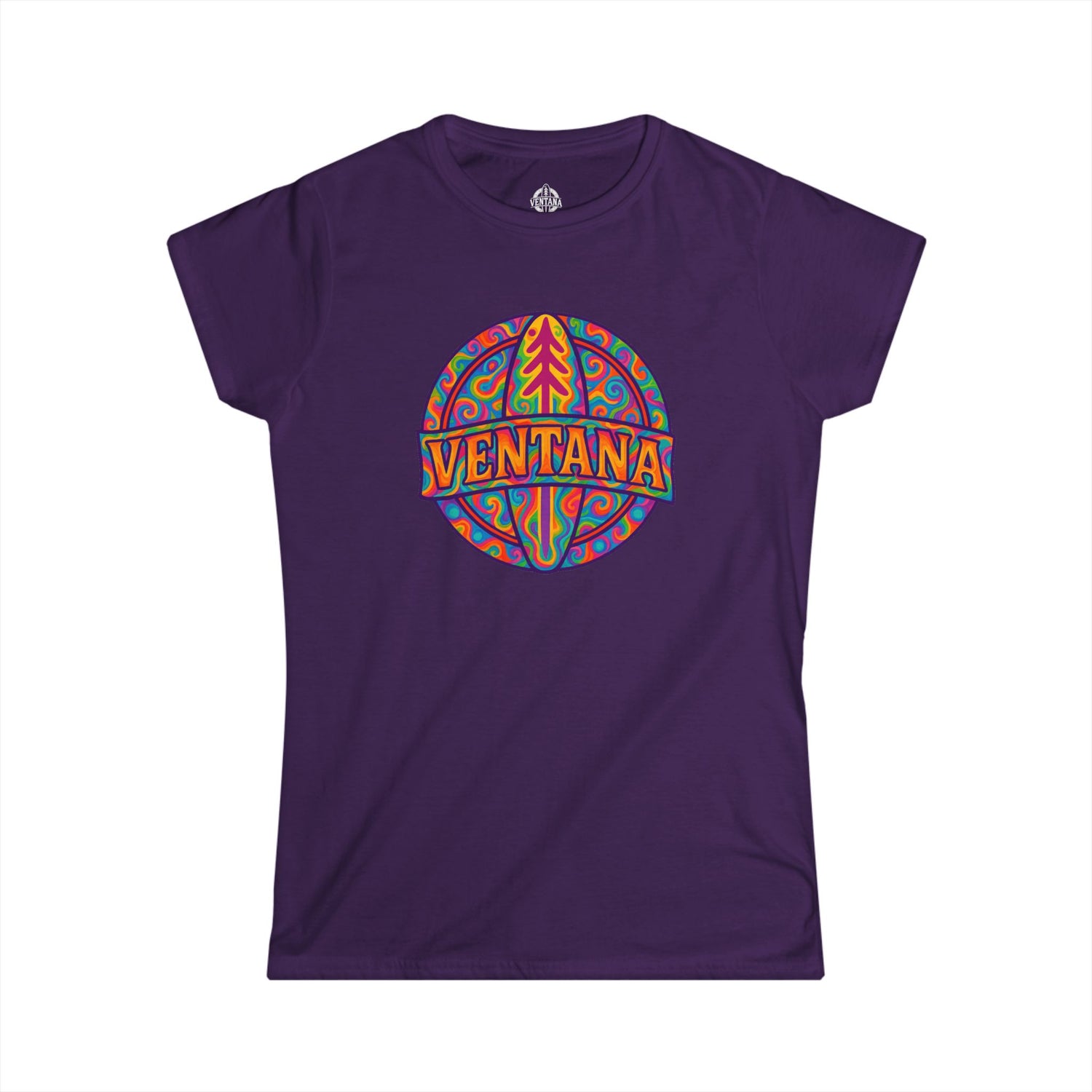 Ventana Psychedelic Treefish Logo - Women&