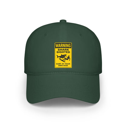 Shark Sighted - 100% Cotton Baseball Cap