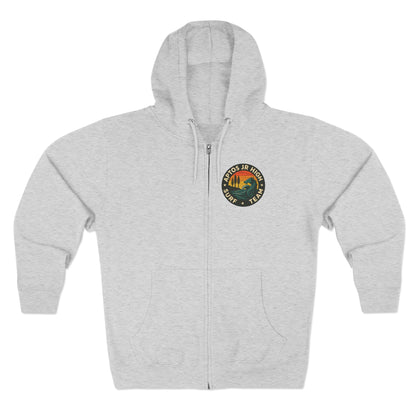 Aptos Junior High Surf Team Unisex - Zip Cotton Blend Fleece Hoodie