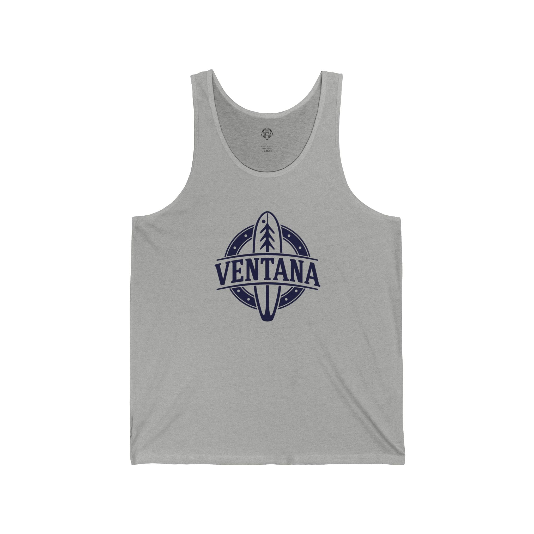 Ventana Treefish Logo - Cotton Jersey Tank Top Unisex