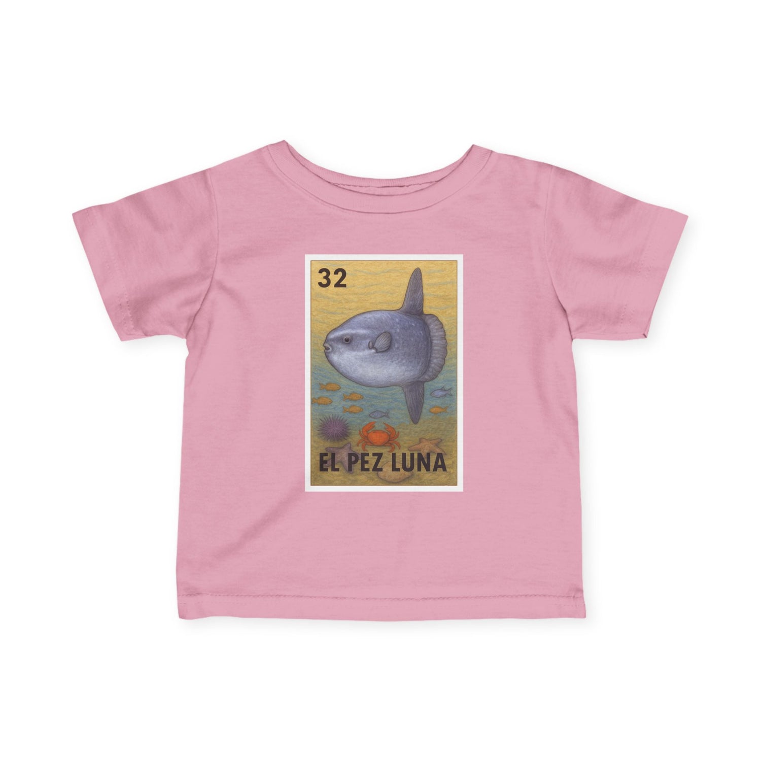 Sunfish Lotería - Infant 100% Cotton T-Shirt (El Pez Luna)