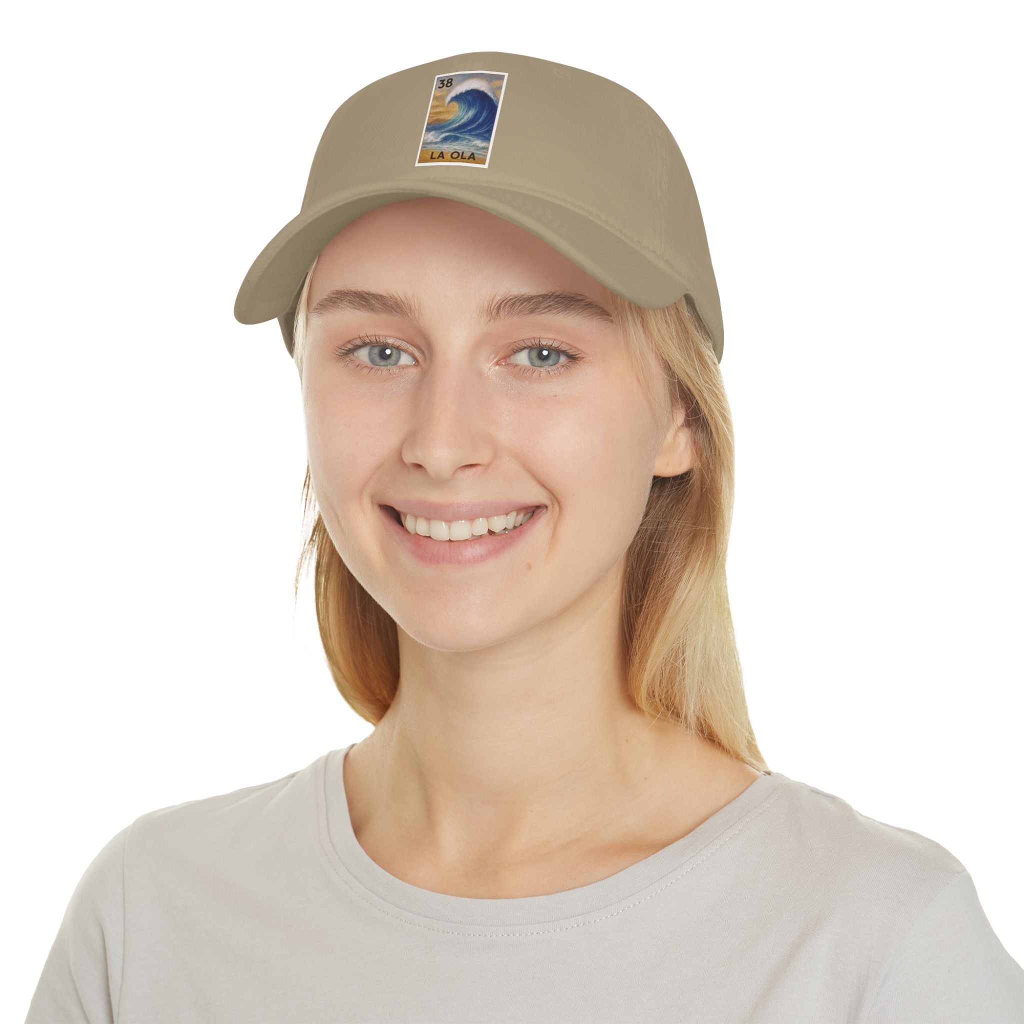 Wave Lotería Unisex - 100% Cotton Baseball Cap (La Ola)