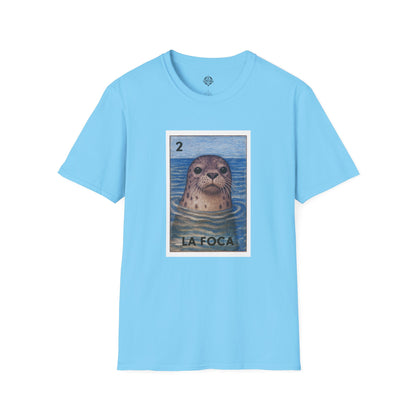 Seal Lotería Unisex - Soft Style U.S. Cotton T-Shirt